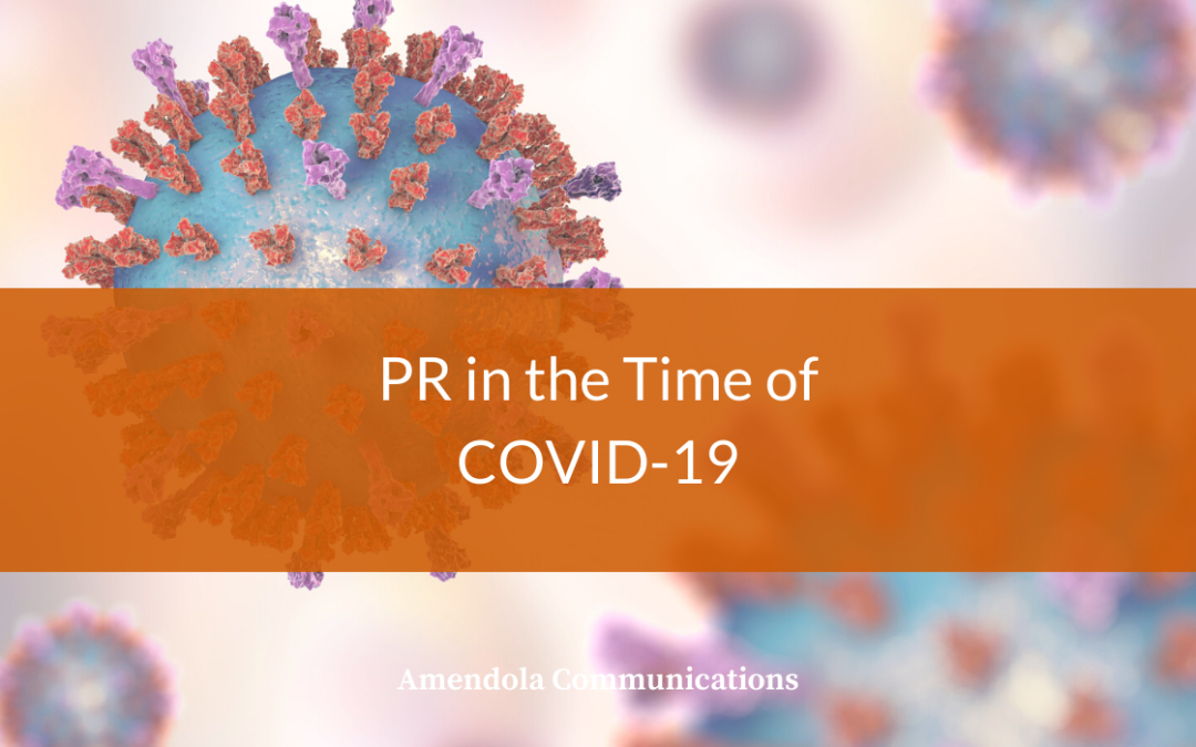 PR in the Time of COVID-19