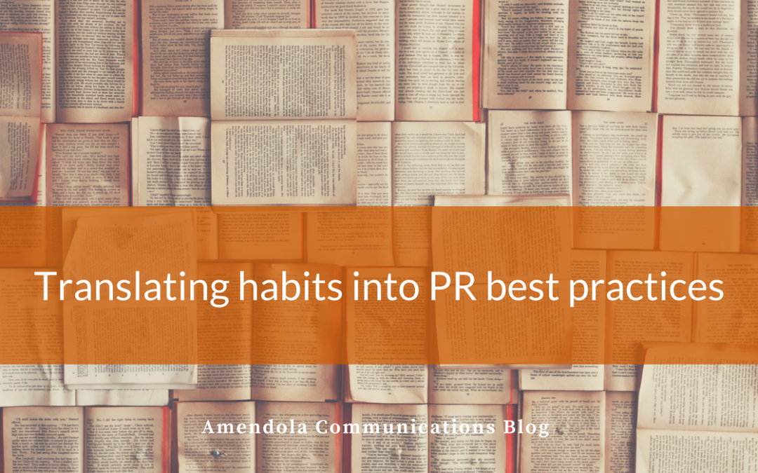 Translating habits into PR best practices