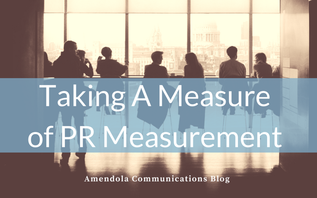 Taking A Measure of PR Measurement