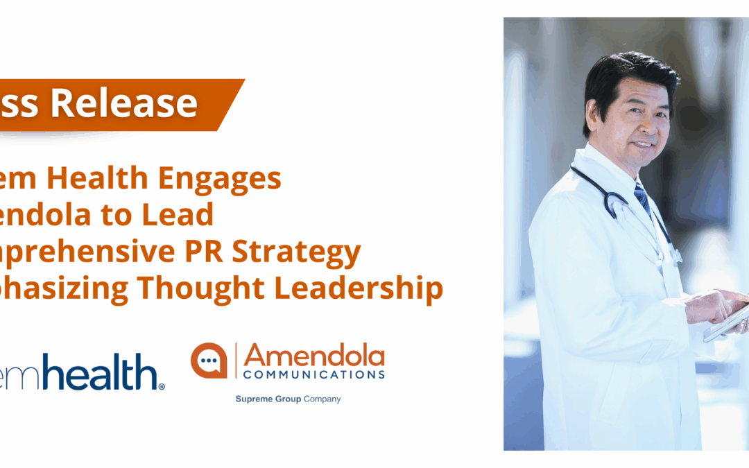 Lucem Health Engages Amendola to Lead Comprehensive PR Strategy Emphasizing Thought Leadership